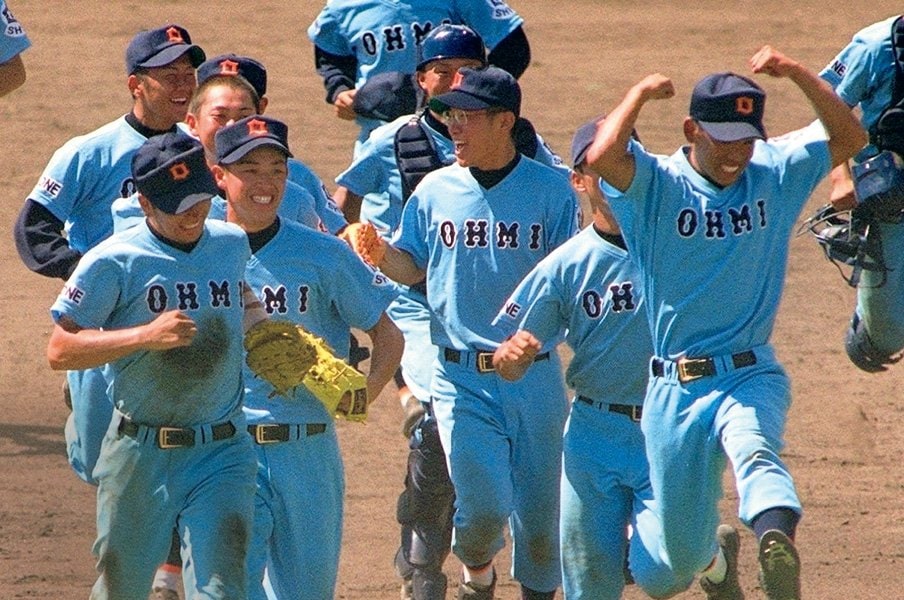 近江高校野球部公式戦試合用ユニホーム一式セット - ウェア