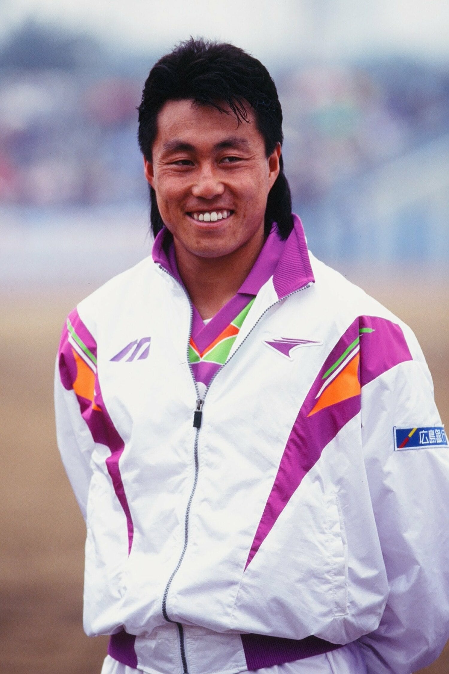 サンフレッチェ広島時代の盧廷潤(1994年2月)©︎J.LEAGUE