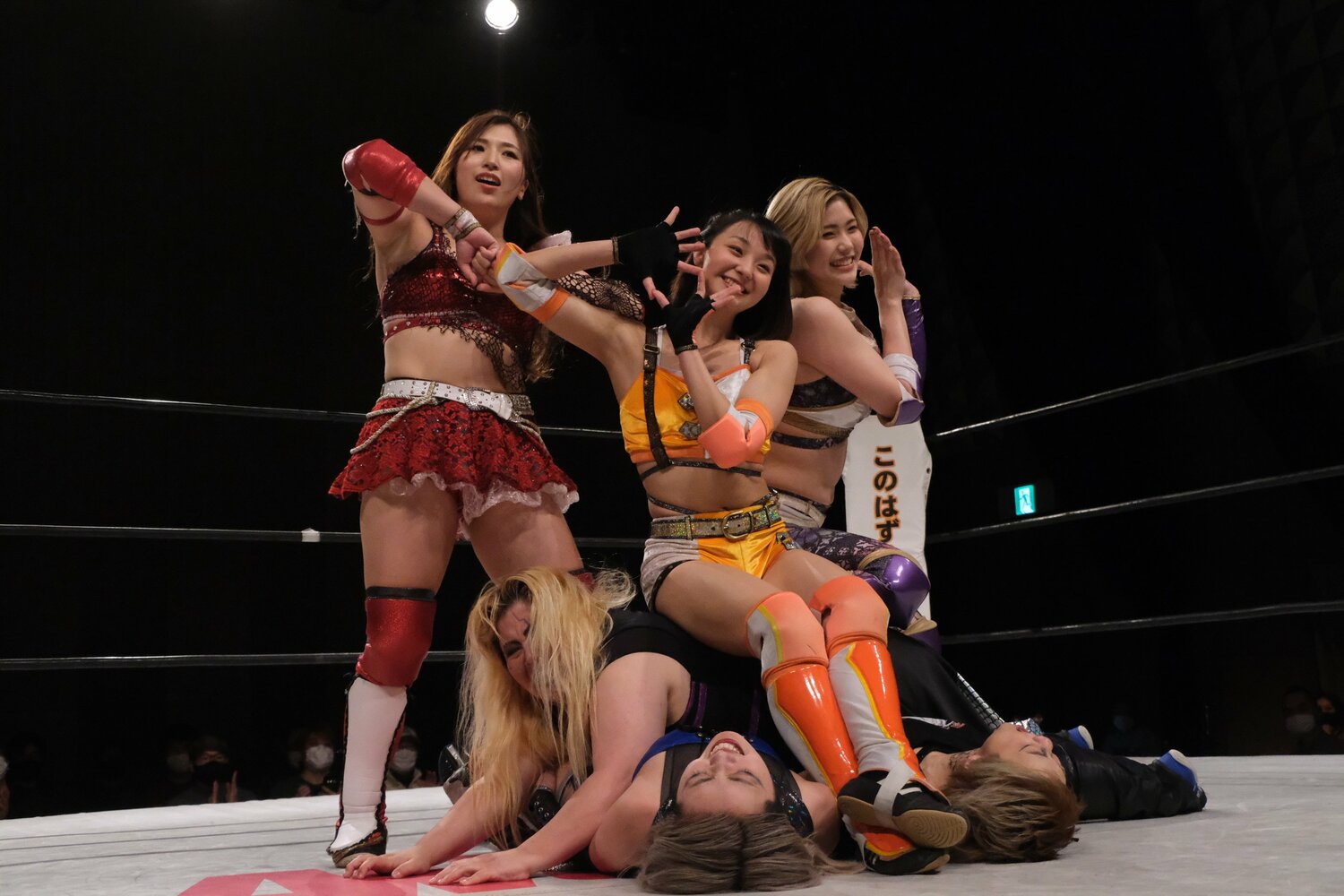 1月9日、青野は夏葵、皇希とチームを結成。3人とも王座決定トーナメントにエントリーしている