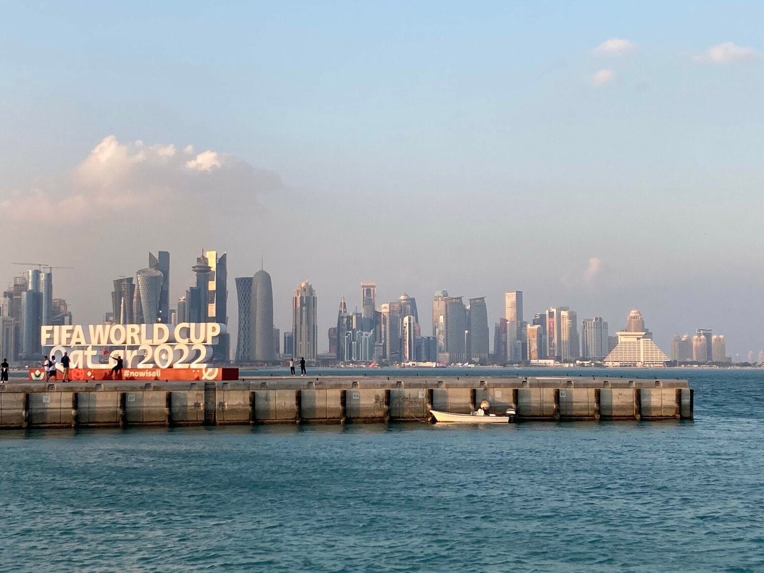 2022年カタールW杯ではこんな感じに　©Masaki Asada
