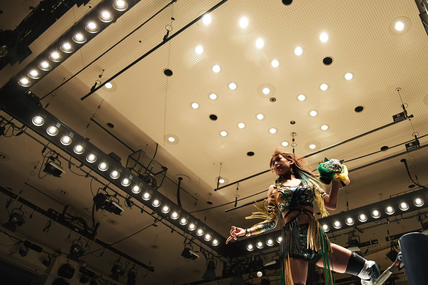 聖地、後楽園ホールでの上谷沙弥