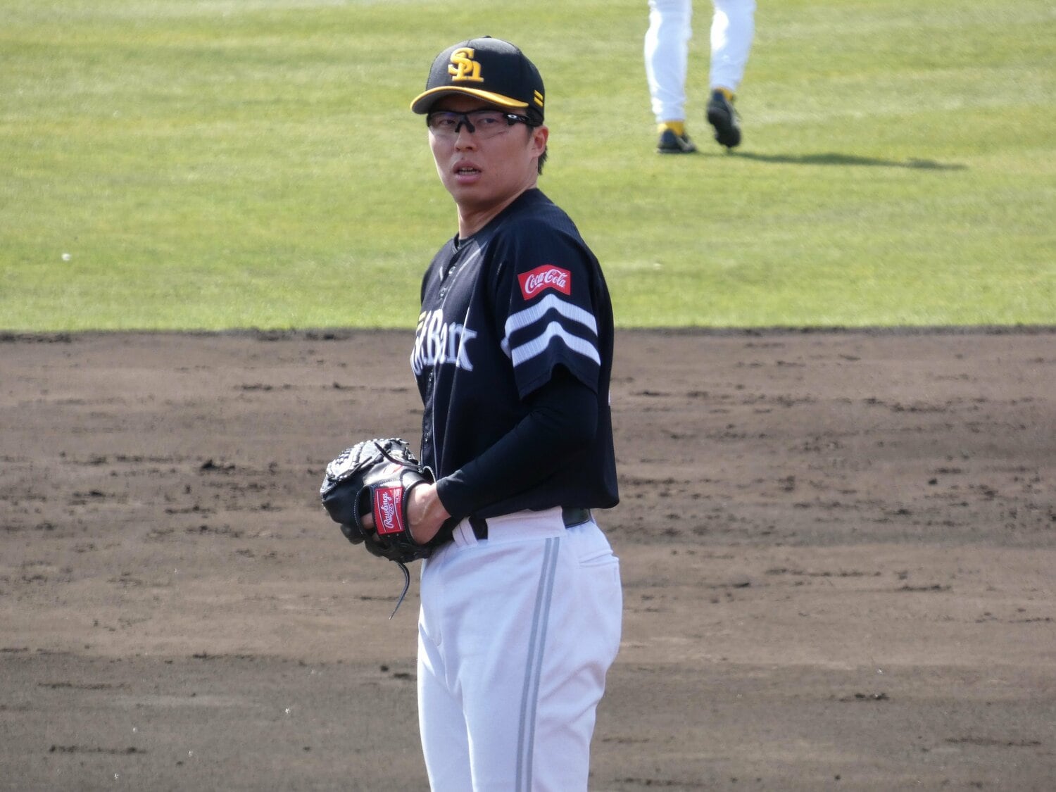 昨シーズン開幕前の田中 ©Kotaro Tajiri