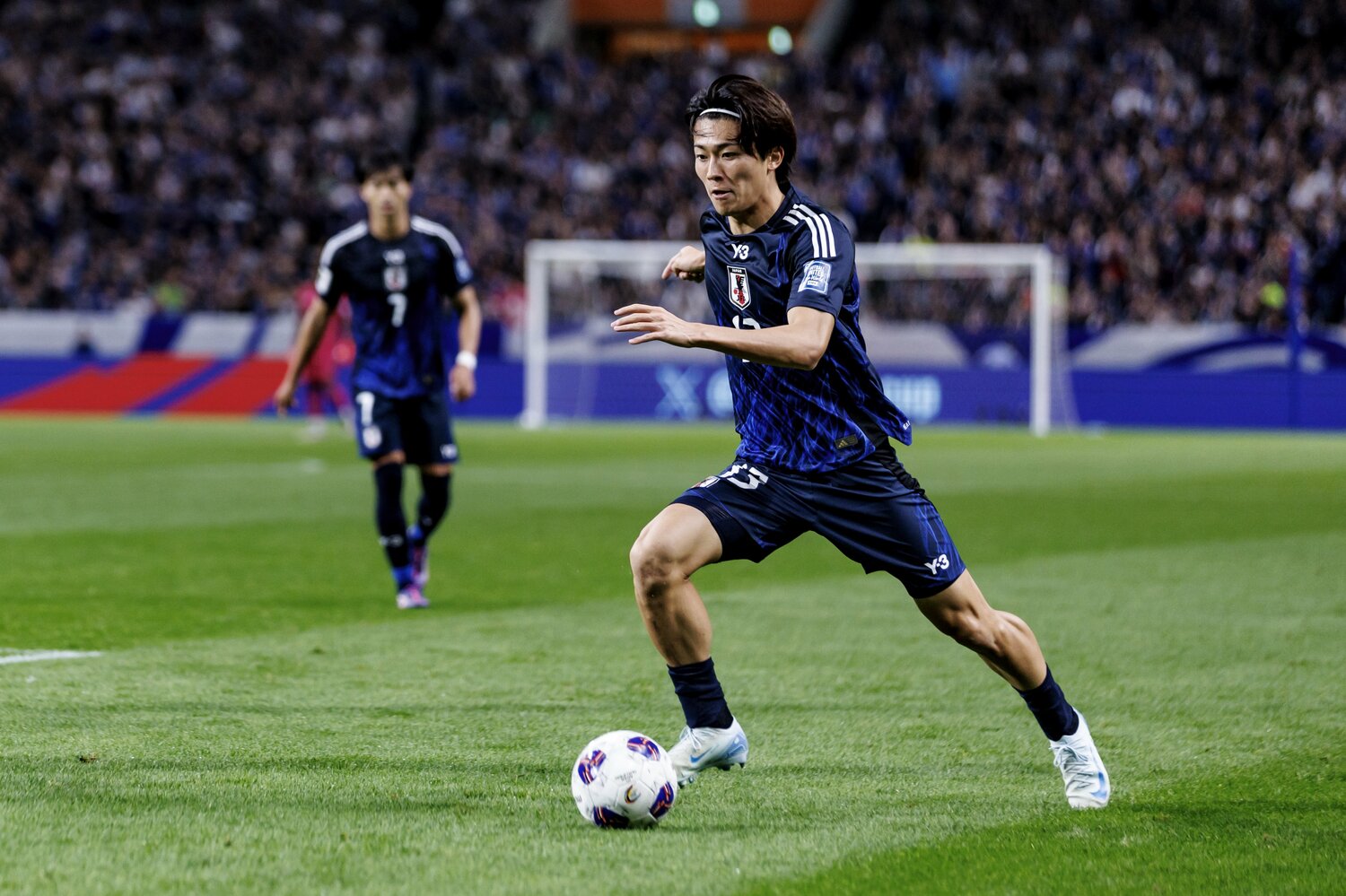 中村の華麗なドリブル　©Kiichi Matsumoto