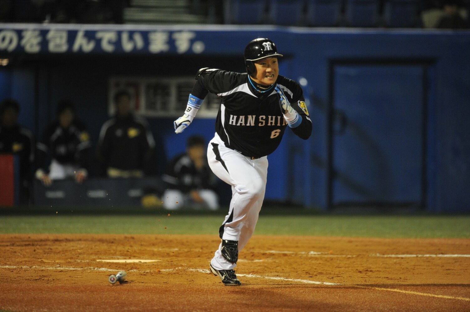 金本は阪神にFA移籍後、長年にわたって活躍した　©Hideki Sugiyama