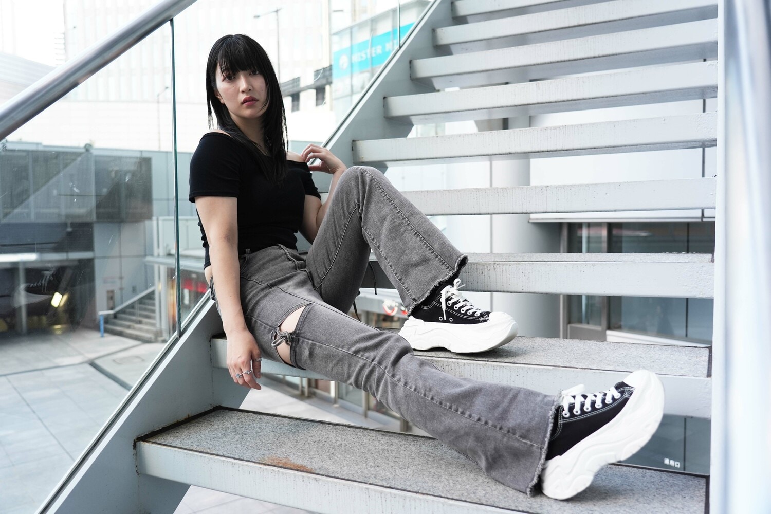 「太りやすい体質」ながら日々のトレーニングでスタイルをキープしている ©Essei Hara