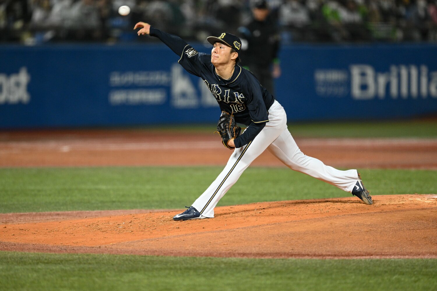 2022年の山本由伸　©Nanae Suzuki