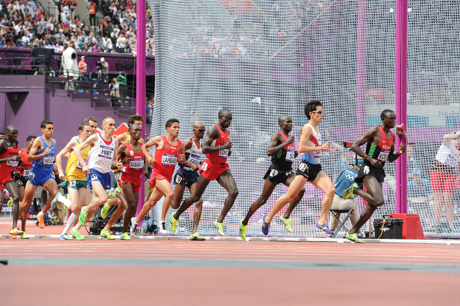 2012年のロンドン五輪では5000ｍと１万ｍの2種目で日本代表に　©︎BUNGEISHUNJU