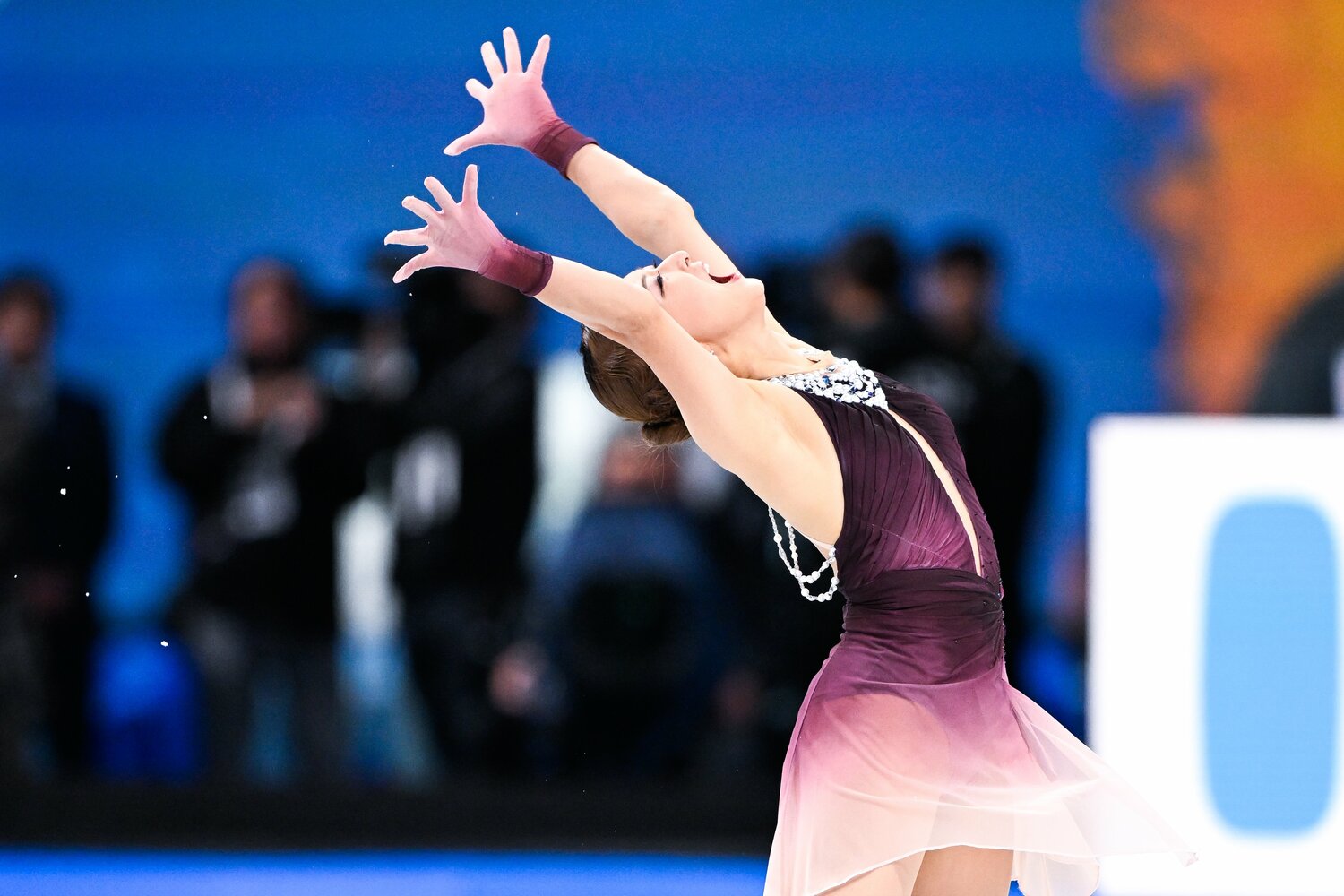 フリーでは1位の点数を獲得し、総合3位で大会を終えた