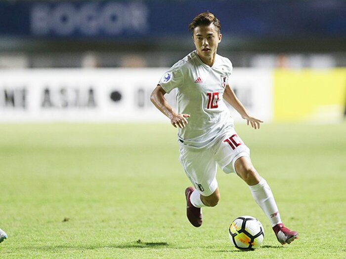 U-19代表がグループL突破確定。2本柱の安部裕葵、齊藤未月が復活！＜Number Web＞ photograph by AFLO