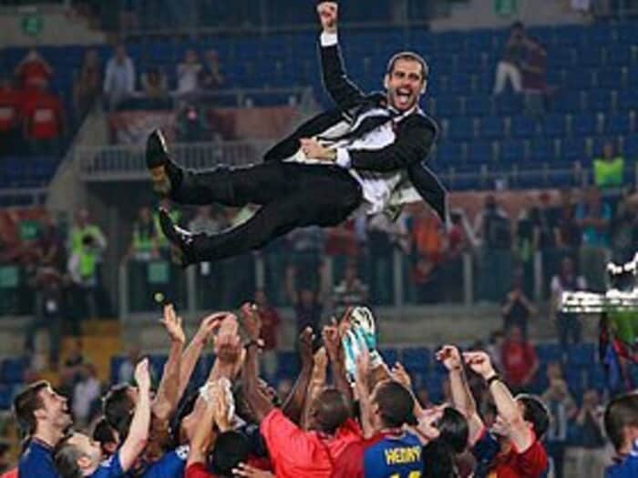 バルセロナ、欧州制覇!「スペインサッカーの美しさを証明した」<Number Web> photograph by Daisuke Nakashima
