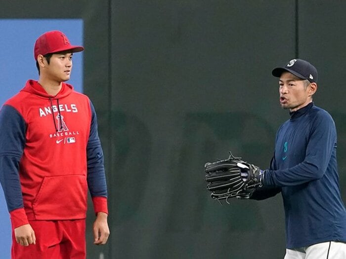 大谷翔平を見てイチローが「大きな才能ですよ」と話した日… 一流メジャーから二刀流への絶賛「オオタニのことをもっと知りたいんだ」＜Number Web＞ photograph by AP/AFLO
