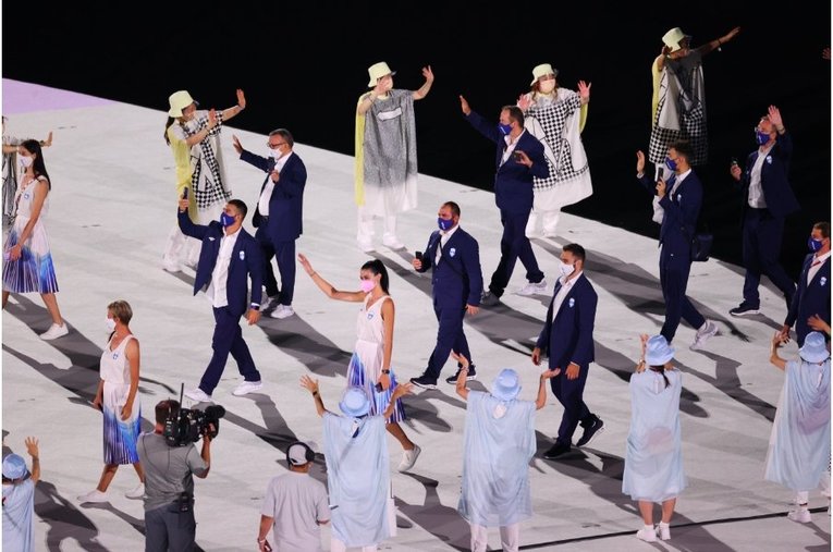 新着写真で振り返る！東京五輪開会式(20) ／ photograph by Takuya Matsunaga/JMPA