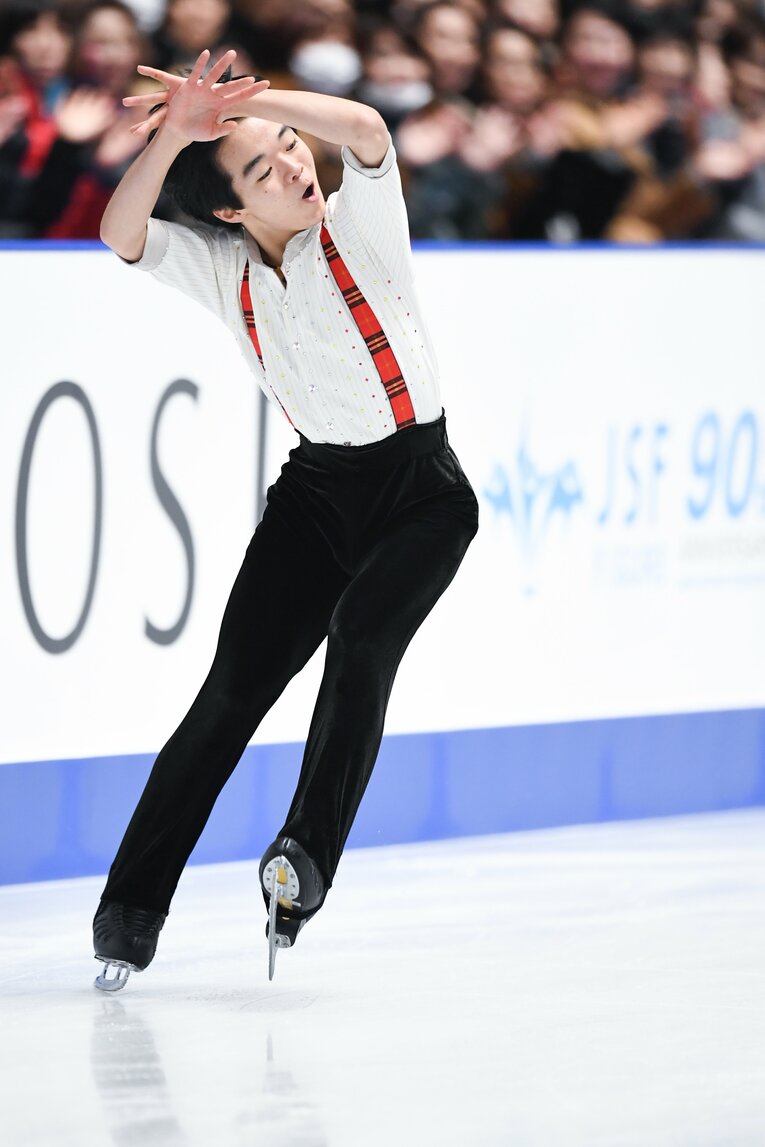 鍵山優真　2019年　全日本選手権　(C)Asami Enomoto