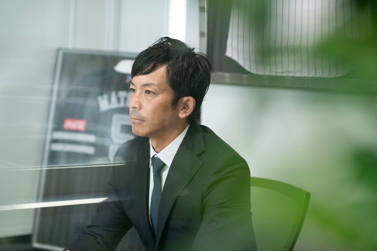 松田宣浩のインタビューカット多数　©Miki Fukano