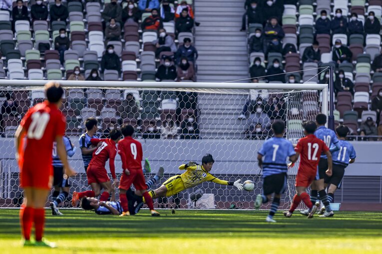 神村学園・福田師王（3年）　©︎Kiichi Matsumoto