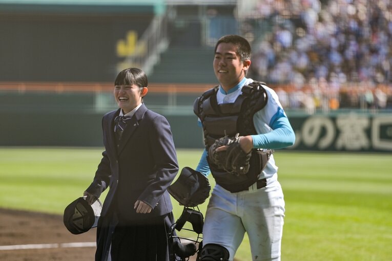 優勝後の一コマ　©Nanae Suzuki