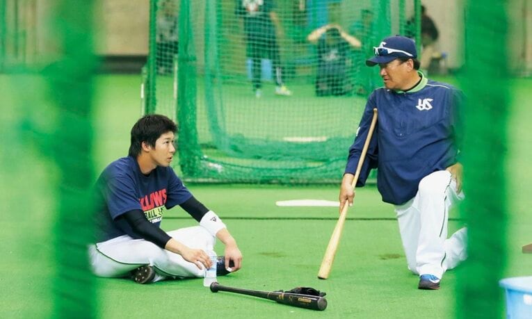 杉村氏との地道な打撃練習が実を結び、'15年に念願のトリプルスリーを達成した　©SANKEI SHIMBUN