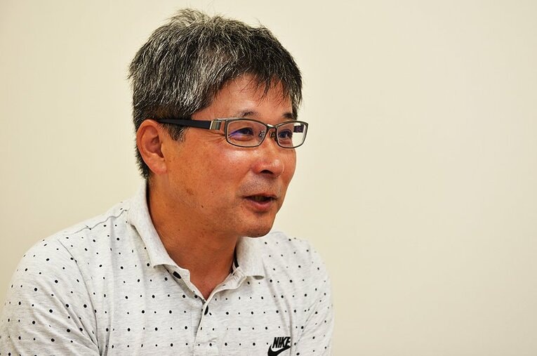 2008年に中央大学の駅伝監督に就任した浦田春生氏。自身もバルセロナ五輪などに出場したエリートランナーであり、母校復活に全てをかける。 ／ photograph by Hideki Sugiyama