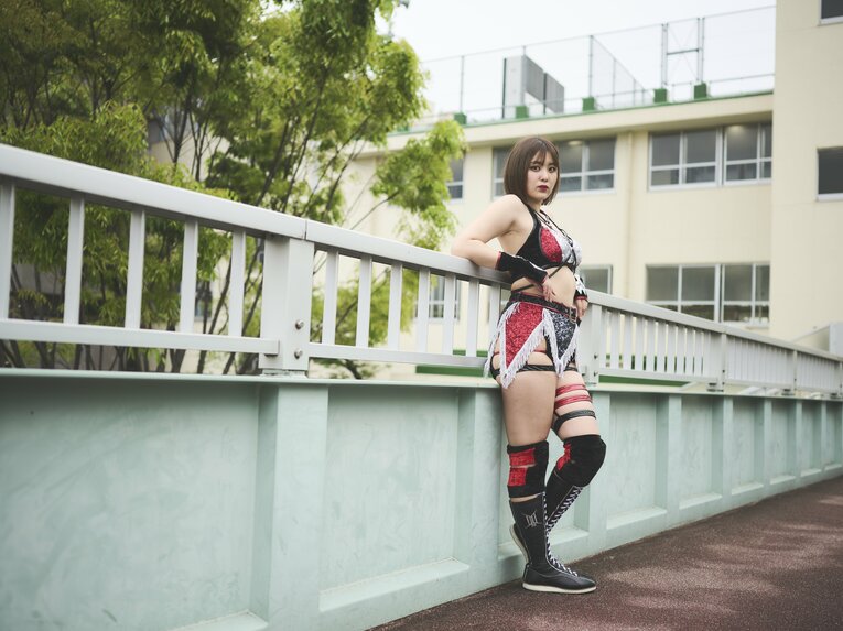 「リングを降りたら素でいたい」 元アイドルはパワーファイターに…スターダム・ひめかが“ネガティブな自分”もさらけ出す理由《特別グラビア》(9)