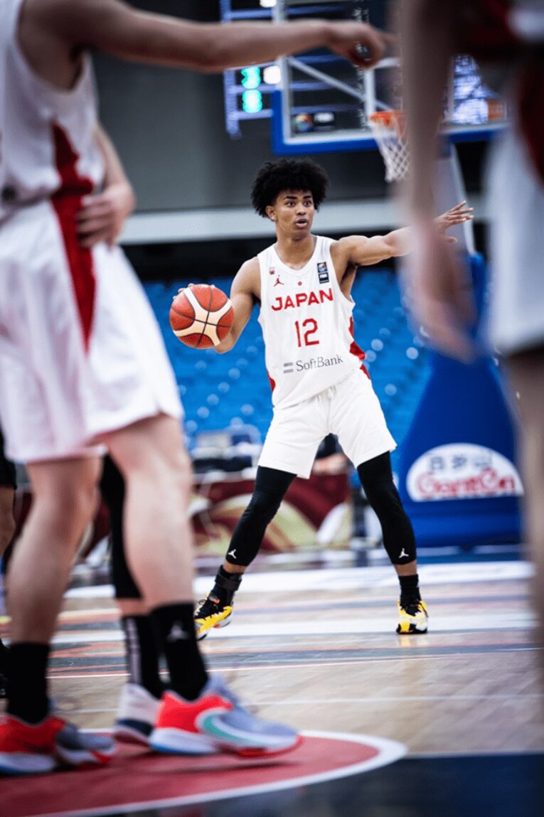 U19W杯グループリーグ初戦（対ブラジル）に出場したロロ・ルドルフ。1勝1敗の日本は、日本時間27日（火）27時から強豪セルビアと対戦する　©︎nextgenhoops