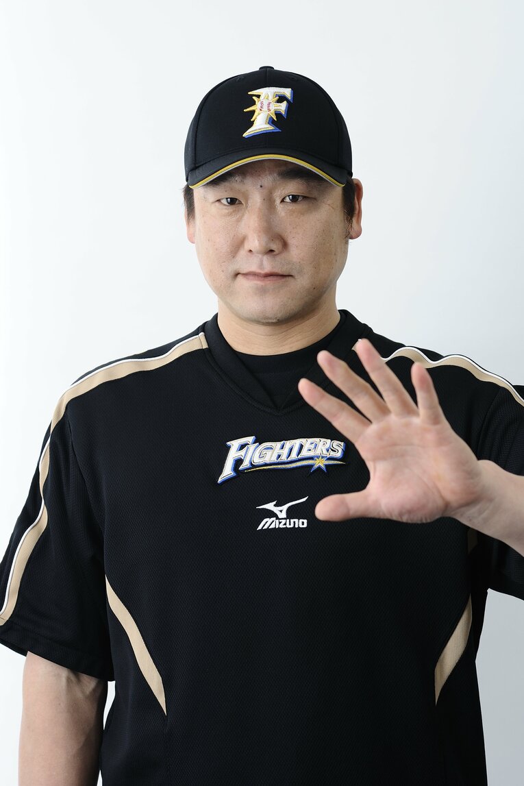 日本ハム現役時代の中嶋監督　©︎BUNGEI SHUNJU