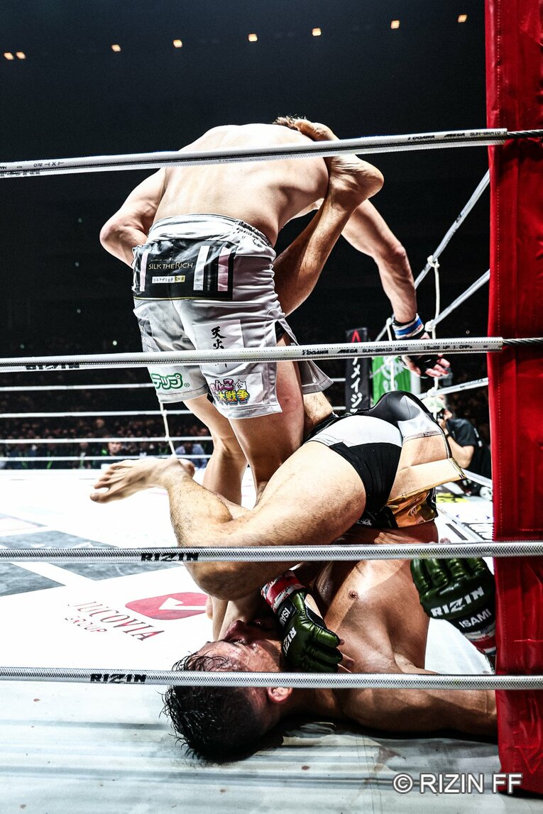 『超RIZIN.4』朝倉未来vs.クレベル・コイケ　©RIZIN FF