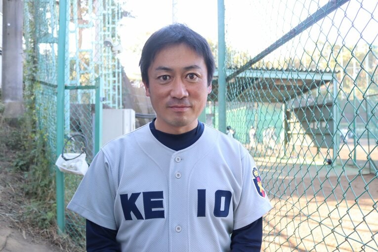 慶應義塾高　赤松衡樹部長　©Kou Hiroo