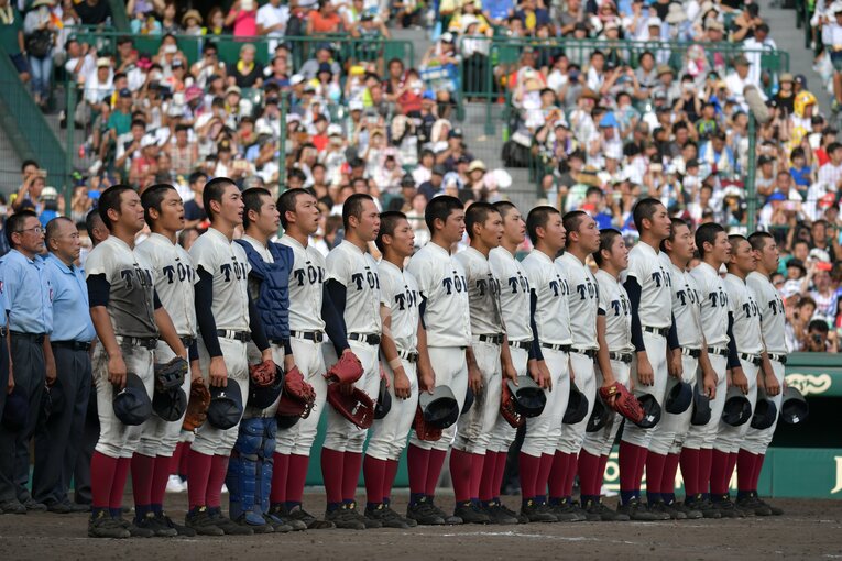２０１８年第１００回を迎えた夏の甲子園で春夏連覇。大阪桐蔭「最強世代」の青春の輝きを振り返る　©︎Hideki Sugiyama