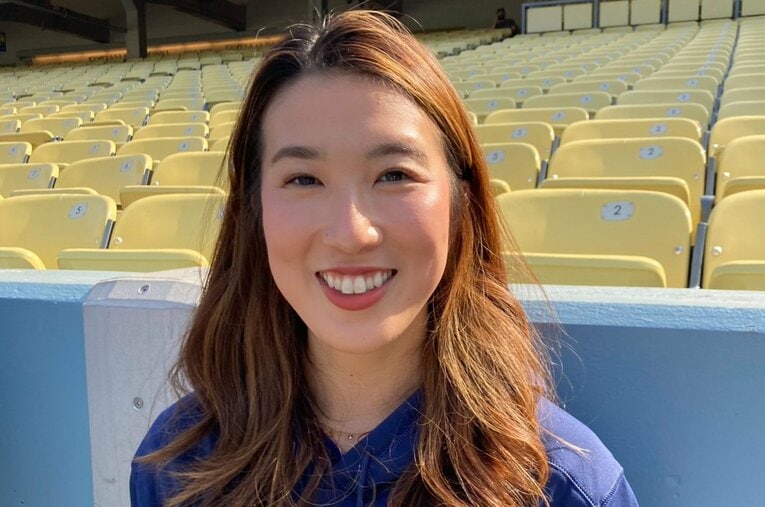 ブルージェイズで管理栄養士を務めた讃井友香さん。これまでの経歴やワールドシリーズを戦った選手たちとの秘話を明かした ／ photograph by Daisuke Sugiura