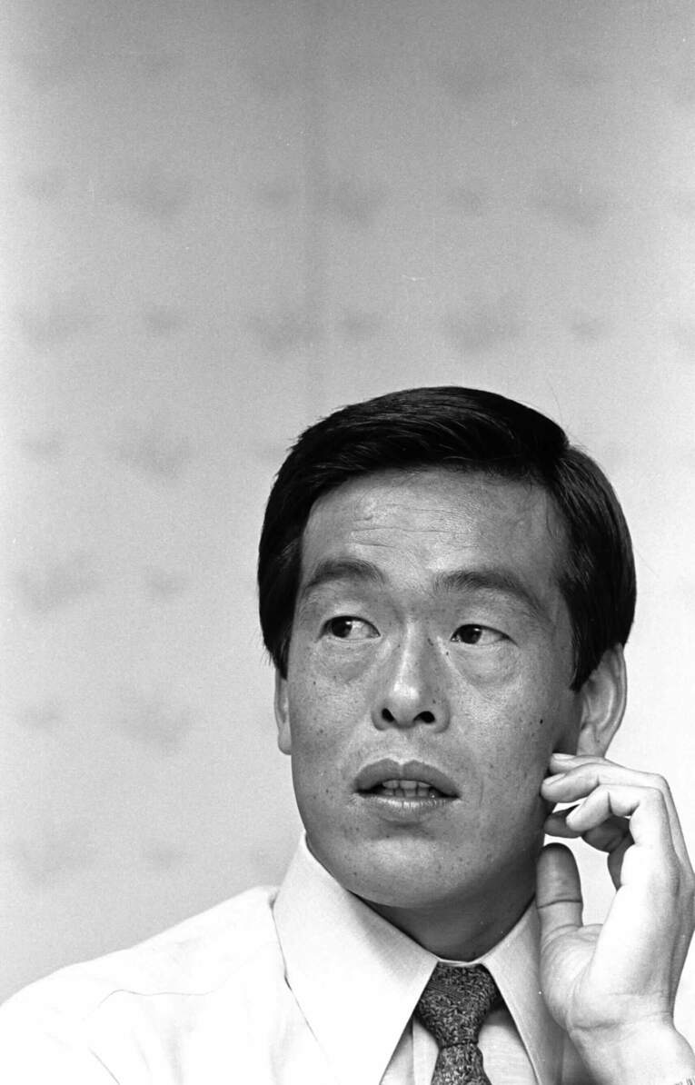 1986年の村田兆治　©BUNGEISHUNJU