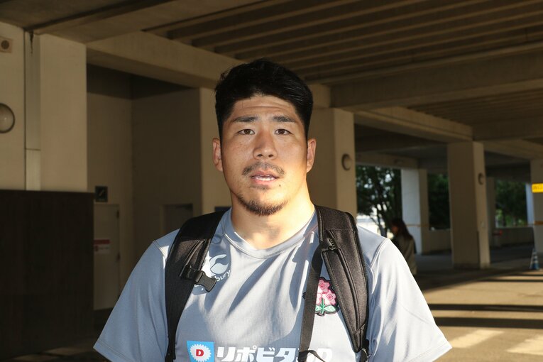 今季限りで埼玉（旧パナソニック）を退団したSO松田力也　　©︎Nobuhiko Otomo