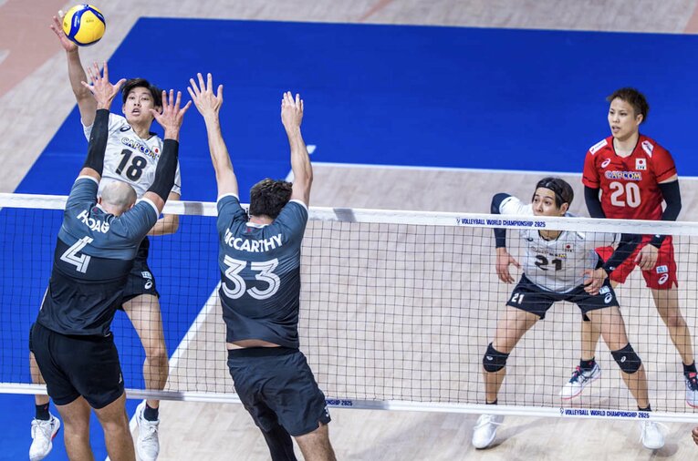 バレーボール世界選手権・カナダ戦　©︎Volleyball World