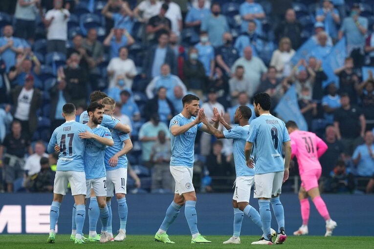 シティのスタメンは“意外な陣容”となった©Getty Images