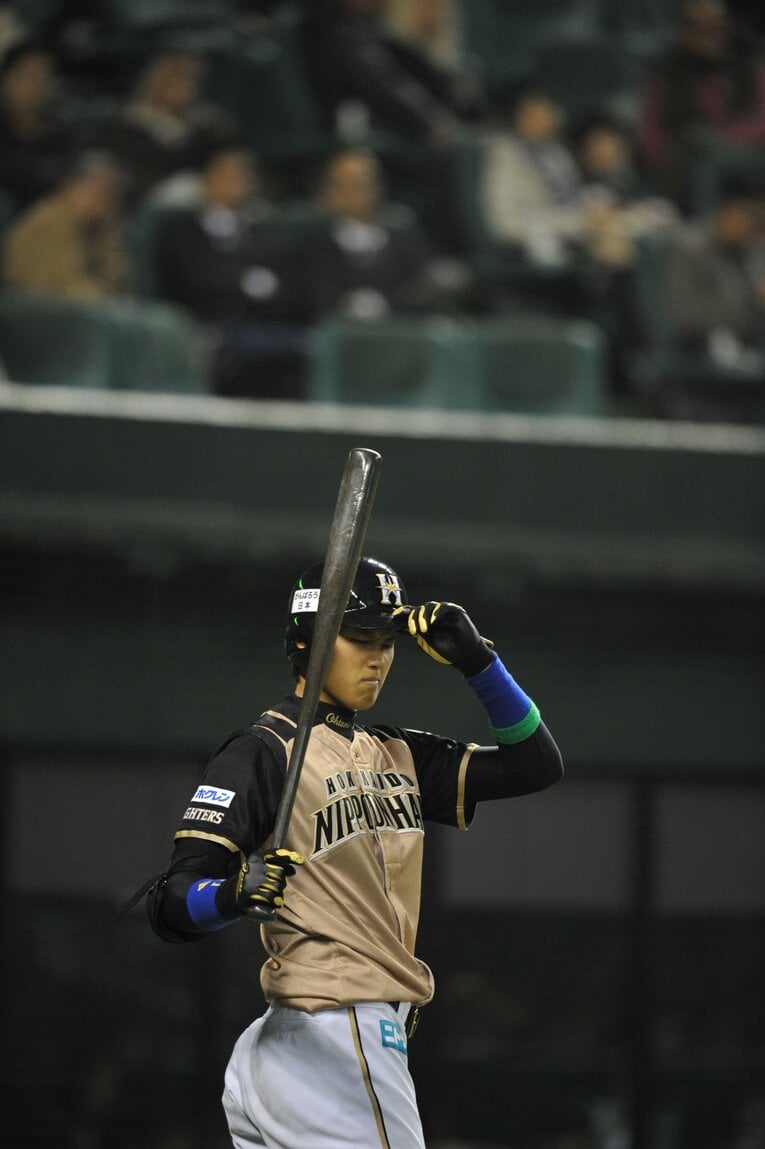 プロ1年目（2013年）の大谷翔平　©BUNGEISHUNJU