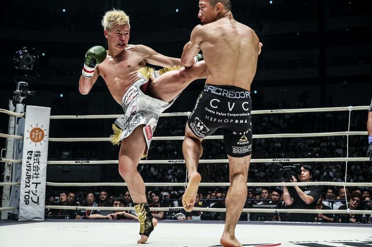 那須川天心vs堀口恭司　©RIZIN FF Susumu Nagao