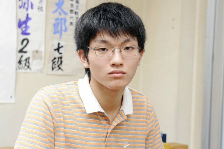 2010年、四段の頃の永瀬拓矢　©Kyodo News