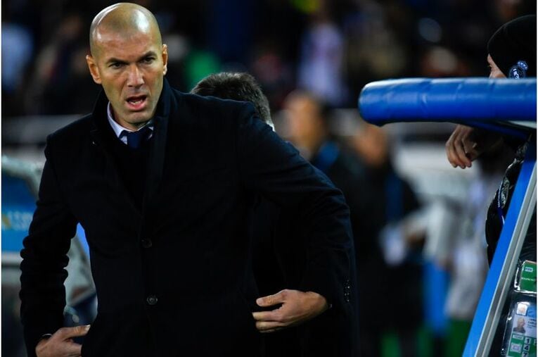 レアル監督として鹿島アントラーズとも対戦（2016クラブW杯決勝にて） ／ photograph by Nanae Suzuki