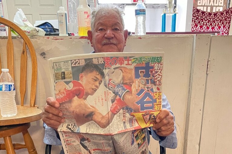 中谷の成長はロドルフォさんにとって何よりの楽しみだったに違いない ©Yuriko Miyata