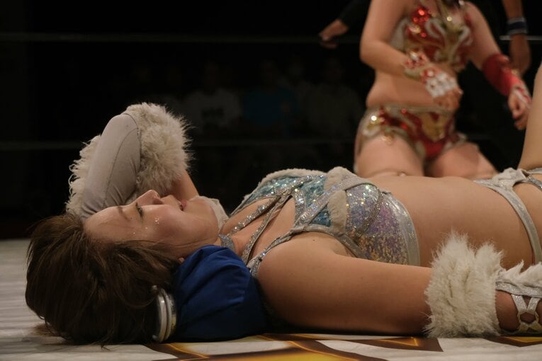 マリーゴールドの女子プロレスラー・桜井麻衣　©Norihiro Hashimoto