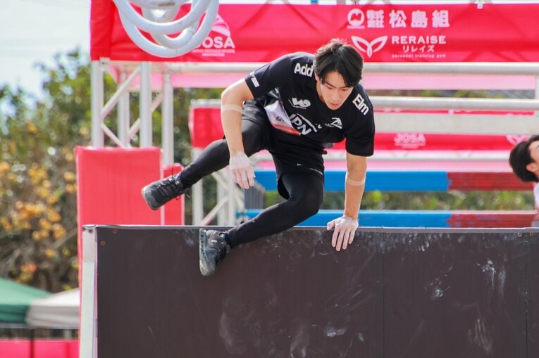 2025年のOCR100m日本選手権での山本　©JOSA