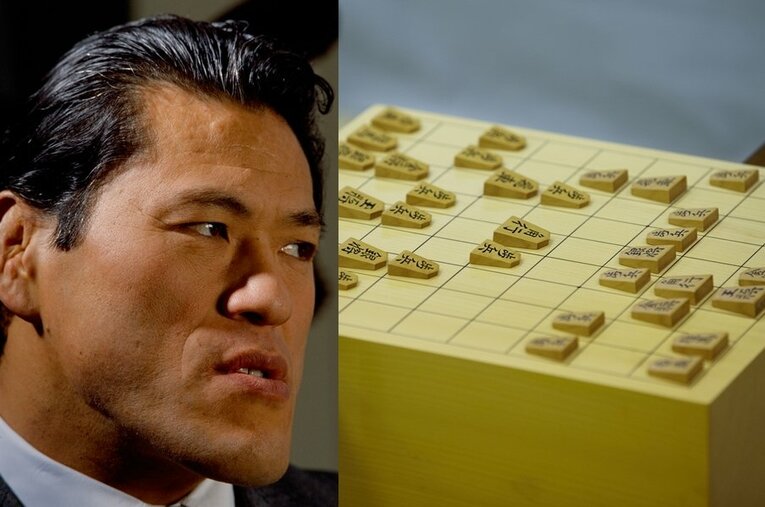 燃える闘魂アントニオ猪木。実は将棋好きだった ／ photograph by BUNGEISHUNJU