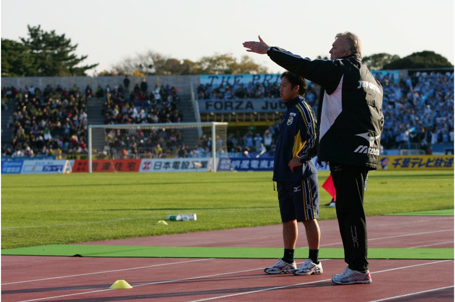 ジェフ時代のオシム監督　©Takao Yamada