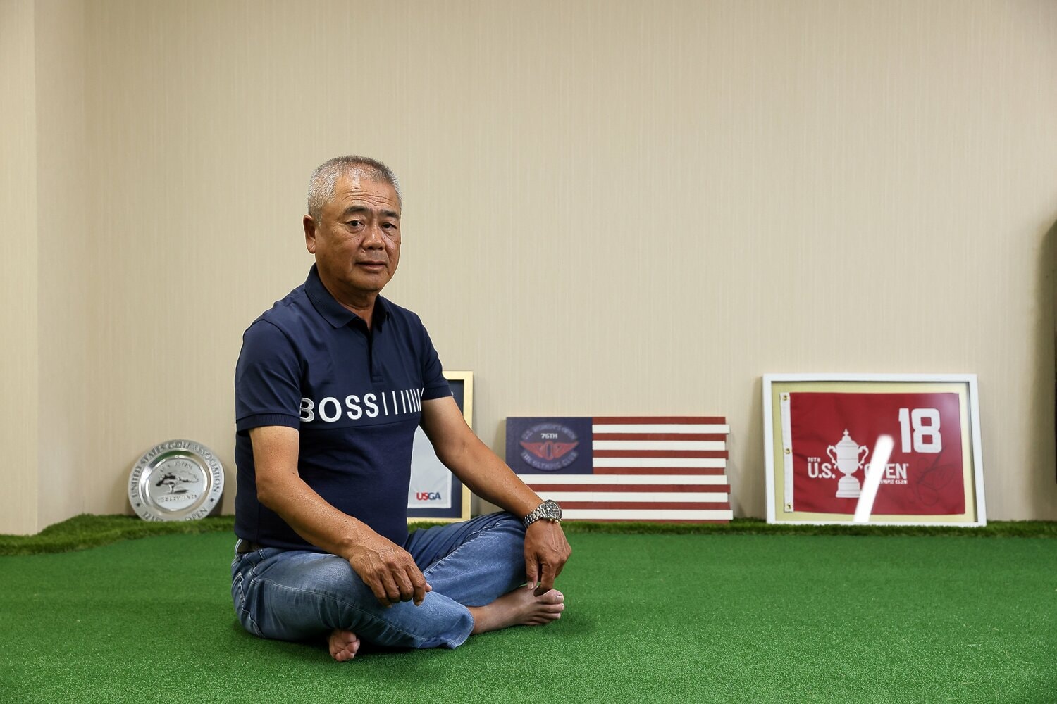 笹生優花の父・正和さん ©︎Shigeki Yamamoto