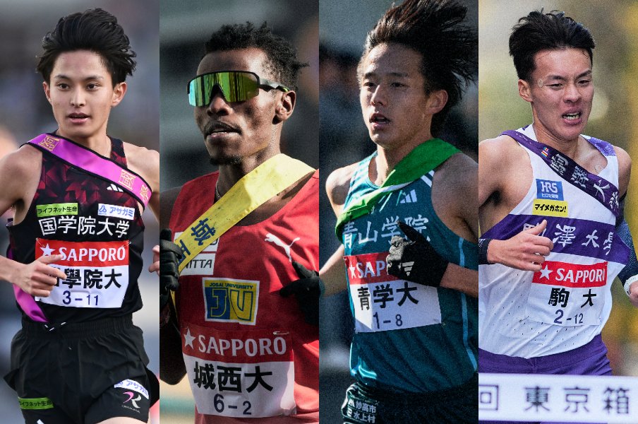 《黒田朝日だけじゃない》青木瑠郁、ヴィクター・キムタイ、塩出翔太、佐藤圭汰…記録ラッシュの箱根駅伝で記憶に残るランナーたち＜Number Web＞ photograph by AFLO / Yuki Suenaga