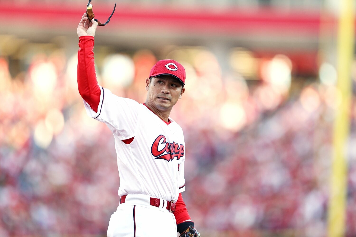 2022年の出場試合数41に比べ、昨季は出場111試合と大幅に活躍の機会を増やした田中 ©JIJI PRESS