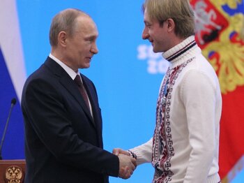 プルシェンコ発言「選手除外は差別だ」は妥当か？“金メダルなし”にプーチンが激怒した日《ロシアこそ国家とスポーツを結び付けてきた皮肉》＜Number Web＞ photograph by Getty Images