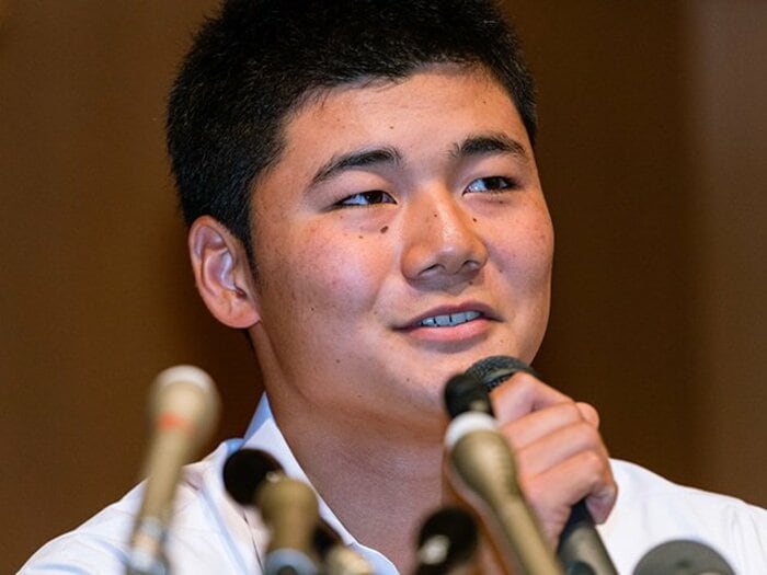 清宮幸太郎が初めて言ったプロ志望。「早実－早大」から外れていく覚悟。＜Number Web＞ photograph by Shiroh Miyake