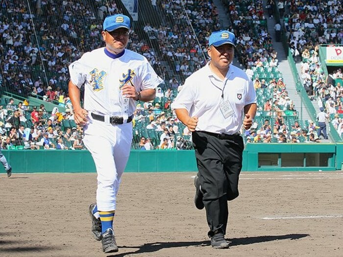 斎藤監督と横山部長の名タッグ。聖光学院を前進させる“2人の監督”。＜Number Web＞ photograph by Ryuki Matsuhashi