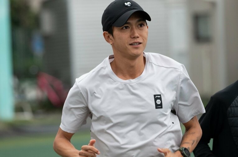 12月7日のバレンシアマラソンに出場する大迫傑が、パリ五輪以来1年4カ月ぶりに走るマラソンについて語った ／ photograph by Shota Matsumoto