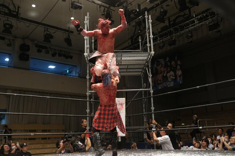 デスマッチのカリスマ・葛西純　©Norihiro Hashimoto